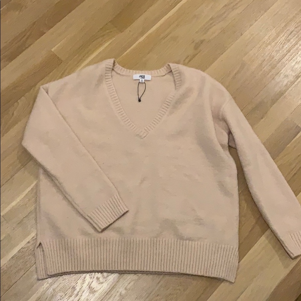 Blush pink warm sweater